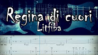 Regina di cuori - Litfiba | Full TABS | Guitar Cover | Tutorial | Lesson