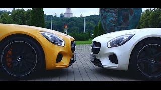 Test Drive by Alan Enileev. Mercedes AMG GT S. (0-200, Dyno, Drift + Vitaly Petrov)