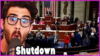 House Approves Last-Minute Stopgap To Avert Government Shutdown | HasanAbi reacts to CNN