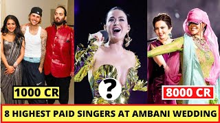 Top 8 Highest Paid Singers At Anant Ambani and Radhika Merchant Wedding