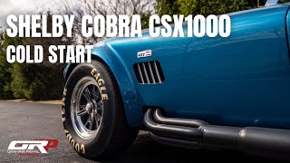 Shelby Cobra CSX1000 - Cold Start!