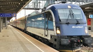 České dráhy Taurus 1216 am EN 233 'Nightjet' nach Milano Centrale und Roma Termini [4K]