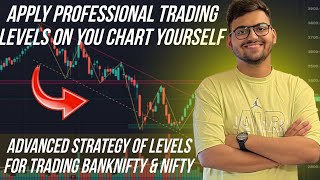 Advanced Strategy to DRAW TRADING LEVELS✅MARK PROFESSIONAL SUPPORT & RESISTANCE zone BANKNIFTY/NIFTY