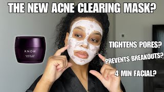 KNOW Beauty Glacial Clay Mask | The New Acne Clearing Mask?