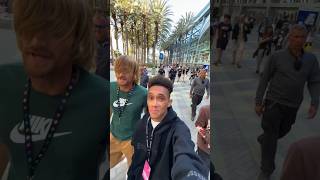 THE FAKE LOGAN PAUL AT VIDCON PRANK (Caught) - #shorts