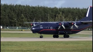 An-12 SMOOTH landing in Gdańsk Walesa Airport #EPGD