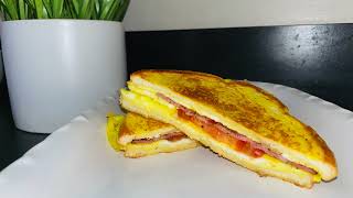 QUICKEST EGG SANDWICH | BREAKFAST | SNACK #firstvid