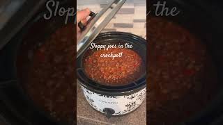 What’s for dinner? pt.1 ~ BEST Sloppy Joes #whatsfordinner #cookfromscratch #crockpotmeal #sloppyjoe