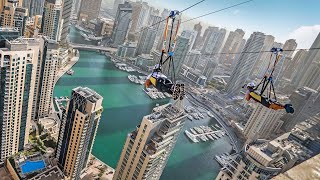 Dubaidagi eng baland va eng uzun zipline (XLine XDubai)