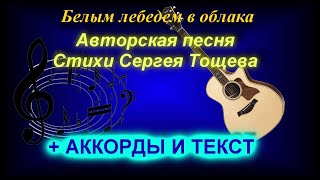 Белым лебедем в облака - На стихи Сергея Тощева(авторская)