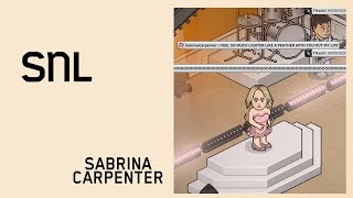 Sabrina Carpenter - 'Feather / Nonsense' (Live on SNL) (Habbo Version) | ROC Nation