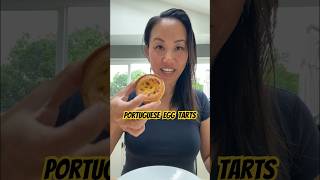 Taste testing Portuguése egg tarts from Paderia!  ❤️ #tastetesting #asmreating