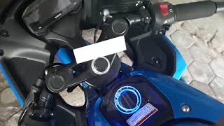 cara menghidupkan GSX R150 keyless tanpa menggunakan remote