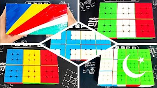 THE ULTIMATE CHALLENGE: MAKING EVERY COUNTRY FLAG OF THE WORLD ON THE RUBIK’S CUBE