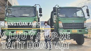 4 Lưu ý giúp xe tải hoạt động ổn định ít hỏng vặt| xe tải Bắc Giang