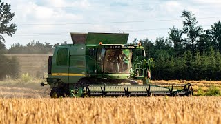 Żniwa 2020 Jęczmień John Deere