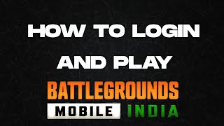 How to login and play BGMI after Unban( Simple Trick )