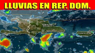 🚨 ALERTA DE LLUVIAS REPÚBLICA DOMINICANA. ONDA TROPICAL ACTIVA #PuntaCana #SantoDomingo #INDOMET