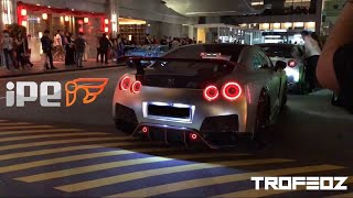 Nissan GTR R35 w/ IPE Exhaust Crazy Loud Acceleration!