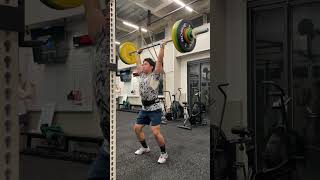 Push jerk + Split jerk #shorts