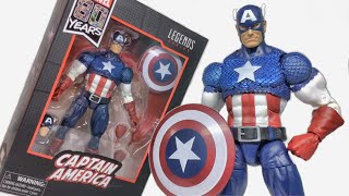 Marvel Legends CAPTAIN AMERICA Marvel 80th Anniversary review