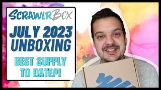 ScrawlrBox Unboxing July 2023