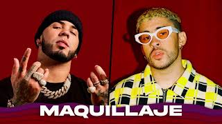 Anuel AA, bad Bunny - Maquillaje (IA)