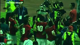 Selebrasi Indonesia U19 Juara AFF U19 2013