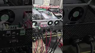 The internal circuit of solar inverter