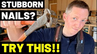 This Tool Helps Remove STUBBORN NAILS + FASTENERS! (Nipping Pliers/Nippers/Nail Puller--How To Use!)