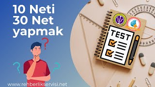 10 Neti 30 Net yapmak