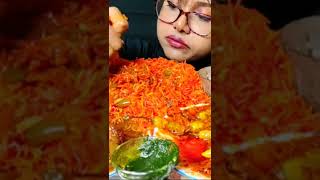 ASMER:Eating Schezwan Fried Rice, Veg Manchurian | Big Bites | Mukbang | Foodie Darling