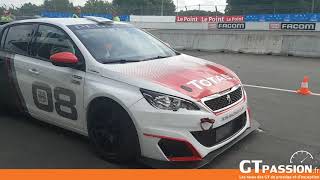 Gilles Panizzi fait le Show avec Peugeot à Montlhery