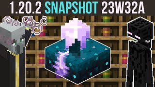 Minecraft 1.20.2 Snapshot 23W32A - New Vibrations & Phishing Attacks!