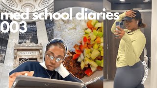 med school diaries *a whole week of online learning 💻 | student meals|exams* #VLOGMAS2021