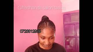 Ghanian hairstyle at giftedhands salon tassia embakasi