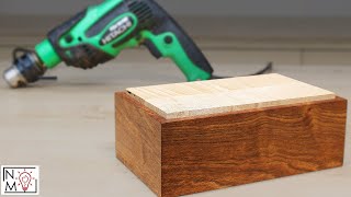 How was this Wood Box Made with only a Drill?