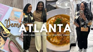 Vlog! | IamChelsieJanea, Brunch at Toast on Lenox, Creators Networking