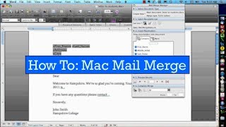 Easy How To: Mail Merge with Microsoft Office on Mac