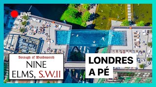 🇬🇧 LONDRES AO VIVO 🔴 | ANDANDO POR NINE ELMS