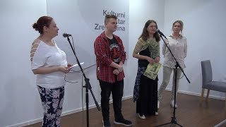 IZLOŽBA LIKOVNIH RADOVA SREDNJIH ŠKOLA U KULTURNOM CENTRU ZRENJANINA