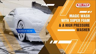 AR-613 A high-pressure cleaner & super foam for the luxury wash of your car