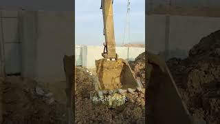 Awesome Excavator Operator Skills - Excavator Operator With Highly Precise Skills  EP23 #Shorts