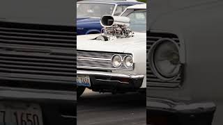 👀💀WHEN YOU RACE YOUR BLOWN PRO STREET '65 CHEVELLE! #shorts #car #dragrace