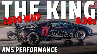 The Quickest Lamborghini in the World 6.98s @ 339 KMH(211mph) AMS PERFORMANCE