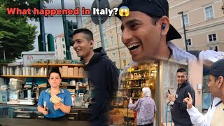 ITALY ROME gaye beach pe aur ye ky ho gaya humare saath😱🌧️ | yaha English nahi aati kisi ko 😯