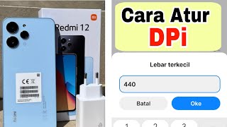 Cara ubah Dpi di hp Redmi 12  | cara atur dpi Redmi 12