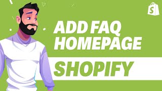 How To Add FAQ on Homepage in Shopify UPDATE 2024