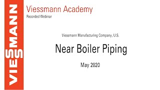 Near Boiler Piping - May 2020