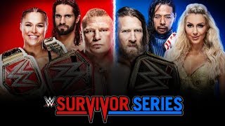 WWE Survivor Series 2018 Predictions! | MonoPython